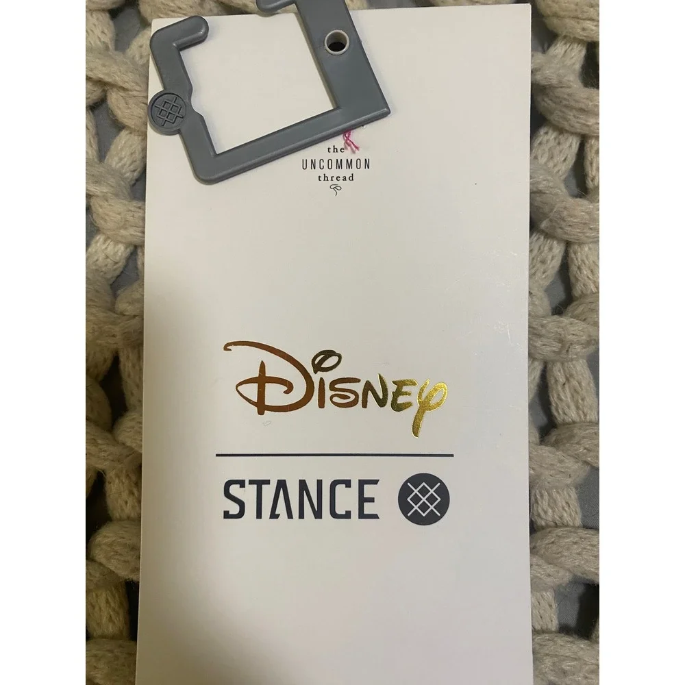 Stance Disney Vintage Minnie Mouse Crew Socks Womens Size M Pink Nostalgia New